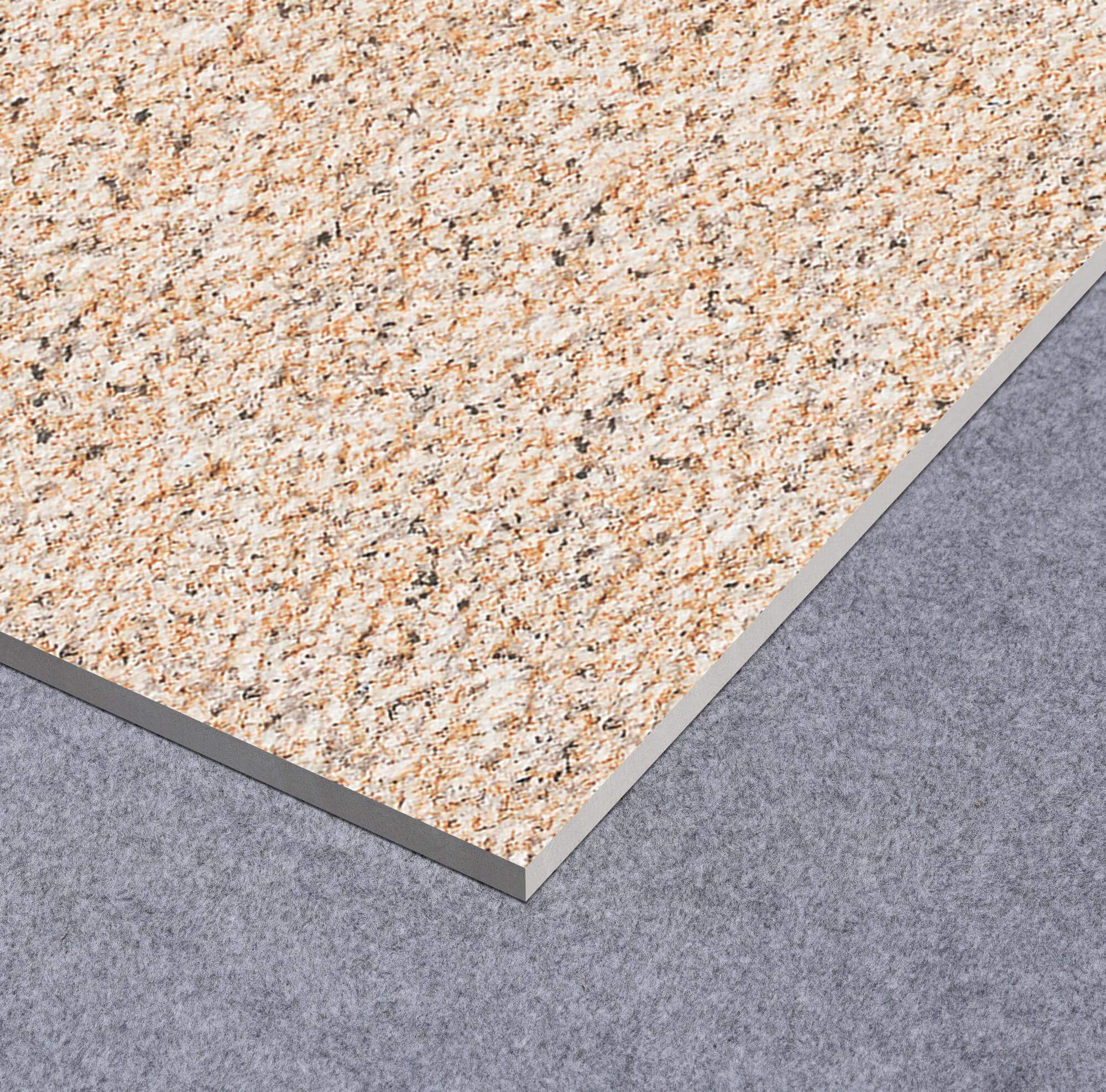 Đá lát trung tâm thương mại ngoại thất dành cho gạch màu vàng kim ngoài trời