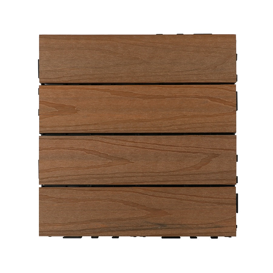 Ván lát sàn gỗ nhựa composite ngoài trời thân thiện với môi trường 100%, chống trơn trượt, dành cho khu vực xung quanh hồ bơi, lắp ghép dễ dàng