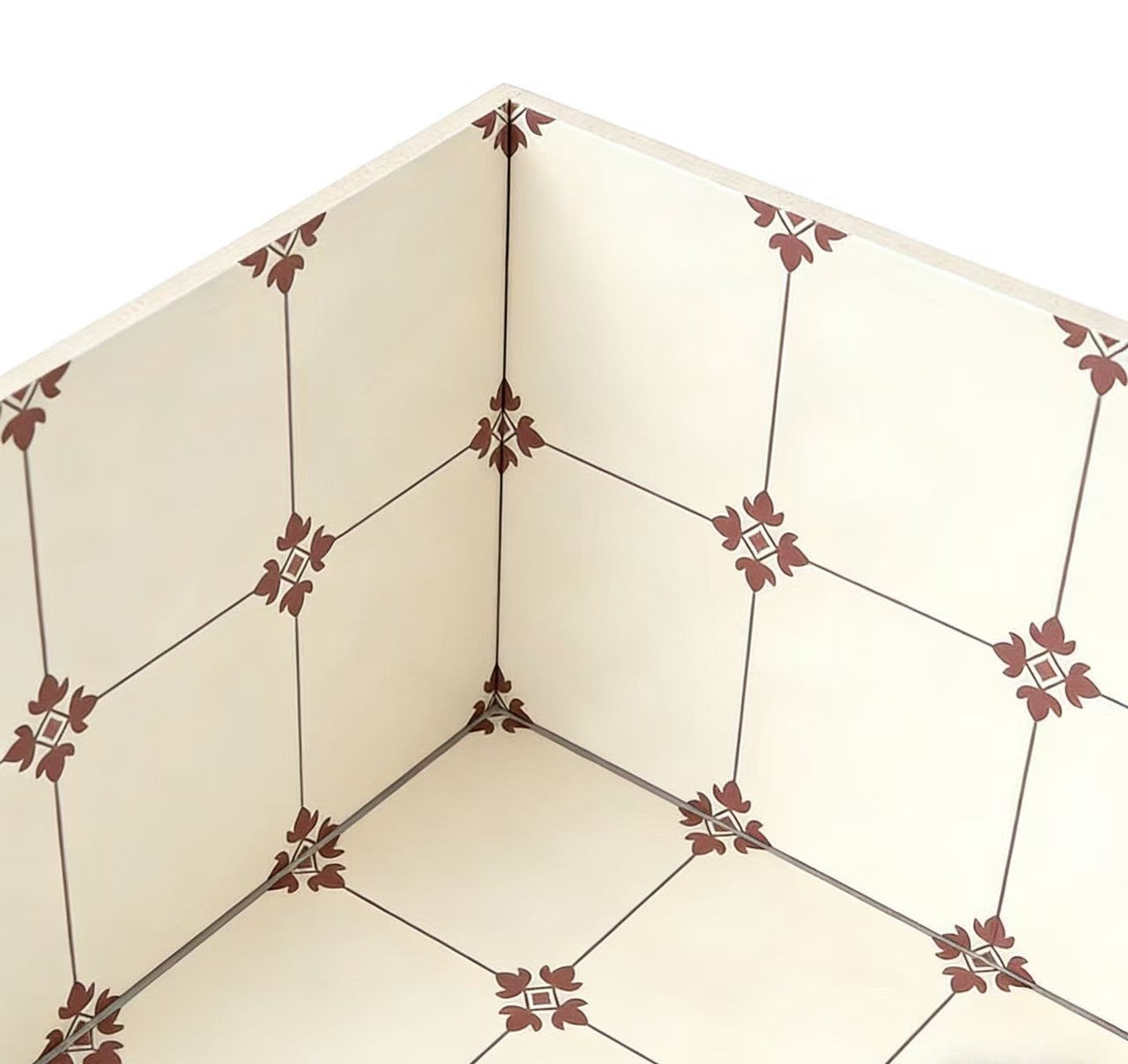 Gạch Sứ Lát Sàn Nội Thất Chống Trượt Kiểu Kem Pháp 400x400mm Dễ Vệ Sinh
