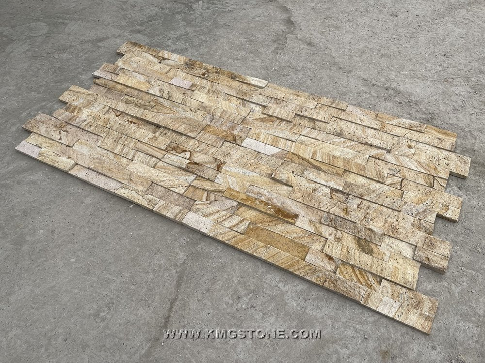 KMGSTONE Tấm ốp đá sa thạch vàng tự nhiên