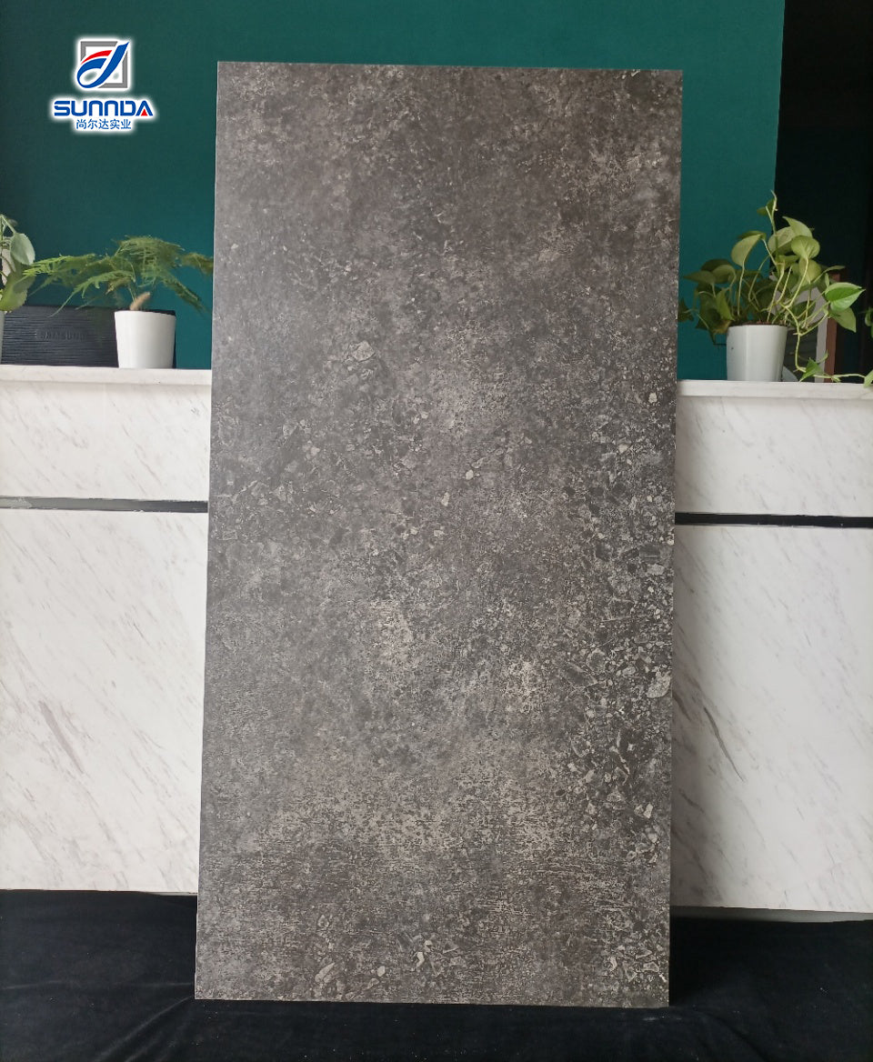 Gạch Porcelain Xám Thô 750x1500mm - Chống Trơn Trượt