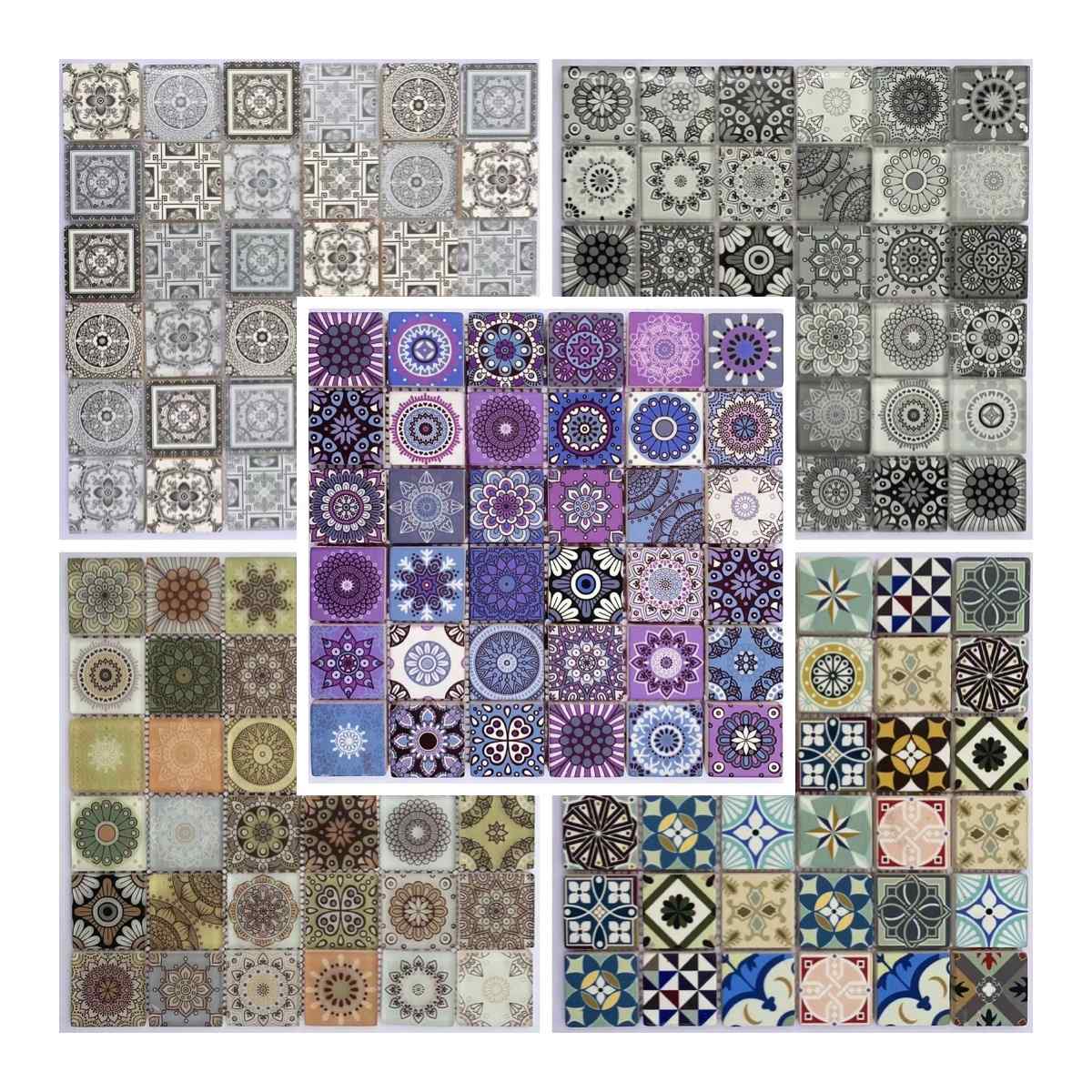 Gạch Mosaic Thủy Tinh Hồ Bơi OEM Giá Cạnh Tranh Ưu Đãi