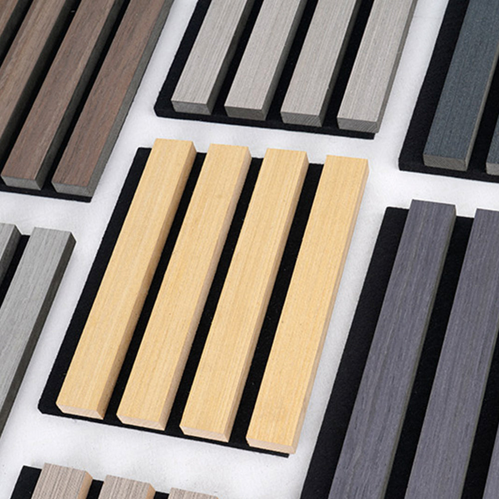 Tấm tiêu âm Akupanel MDF veneer gỗ cách âm cho gia đình và văn phòng