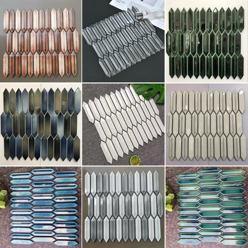Gạch Mosaic Kính Đa Sắc và Gốm Sứ Nghệ thuật dùng cho Bếp, Hồ Bơi, Trang trí Tường Phòng Tắm