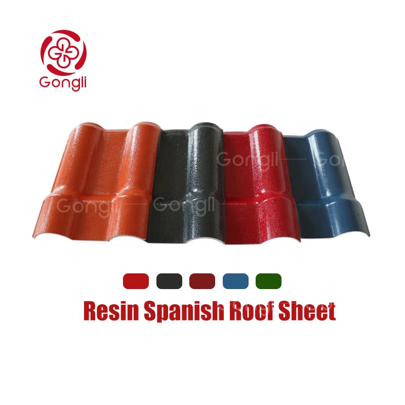 Sample Purchase Corrugated Roofing Sheet Workshops Plants UPVC Plastic PVC Tile Techos ASA Surface Plain Roof Tiles PVC Sample