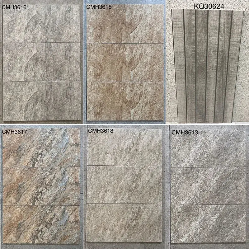 Gạch Sứ Ốp Tường Ngoại Thất Vân Đá Granite Xám Mờ Hạng AAA