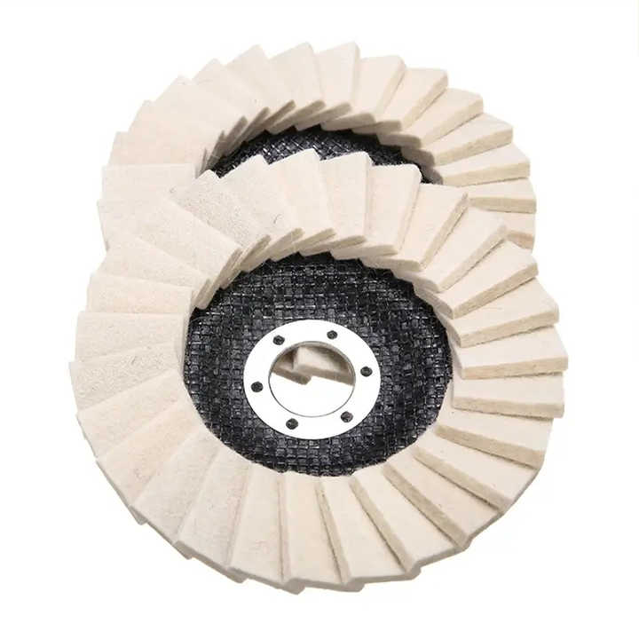 Đĩa Đánh Bóng 5 Inch Cho Máy Mài Góc Mặt Sau Sợi Thủy Tinh