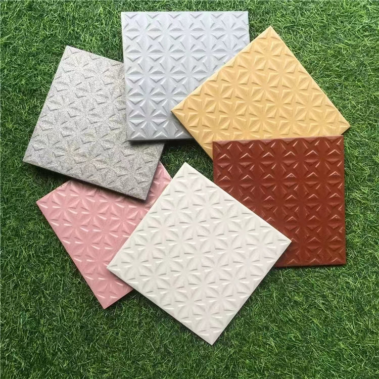 Gach Lat San Vuon Ngoai Troi Chong Tron 20x20 Hien Dai