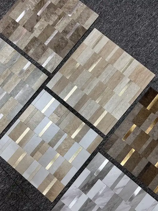 Tấm dán tường 3D bóc dán hoạ tiết gạch đá cẩm thạch mosaic