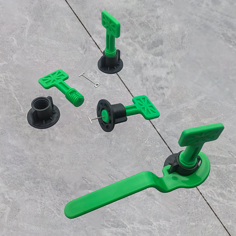 Bộ dụng cụ hệ thống cân bằng gạch gốm bằng thép không gỉ, khoảng cách chữ thập 1mm, tái sử dụng hiện đại