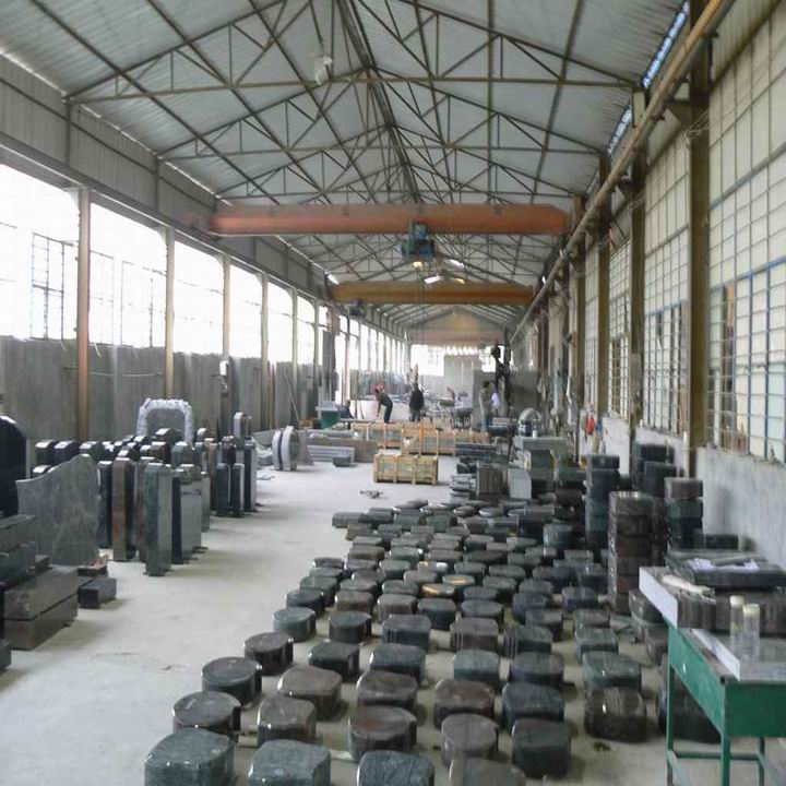 Bia mộ Đá Granite Đen Impala Phong cách Châu Âu Hiện đại Kiểu sách Gạch Đá Cẩm thạch