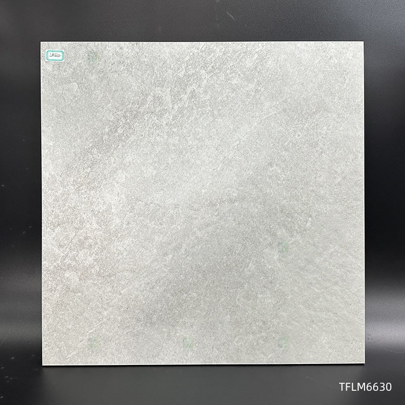 Gạch lát nền sứ đồng chất mộc mạc, bề mặt mờ chống trượt vân khuôn, 60x60 600x1200mm