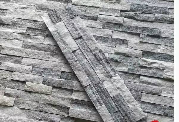 Tấm ốp đá phiến Price xếp chồng hình chữ Z tự nhiên ốp tường trang trí nhà cửa