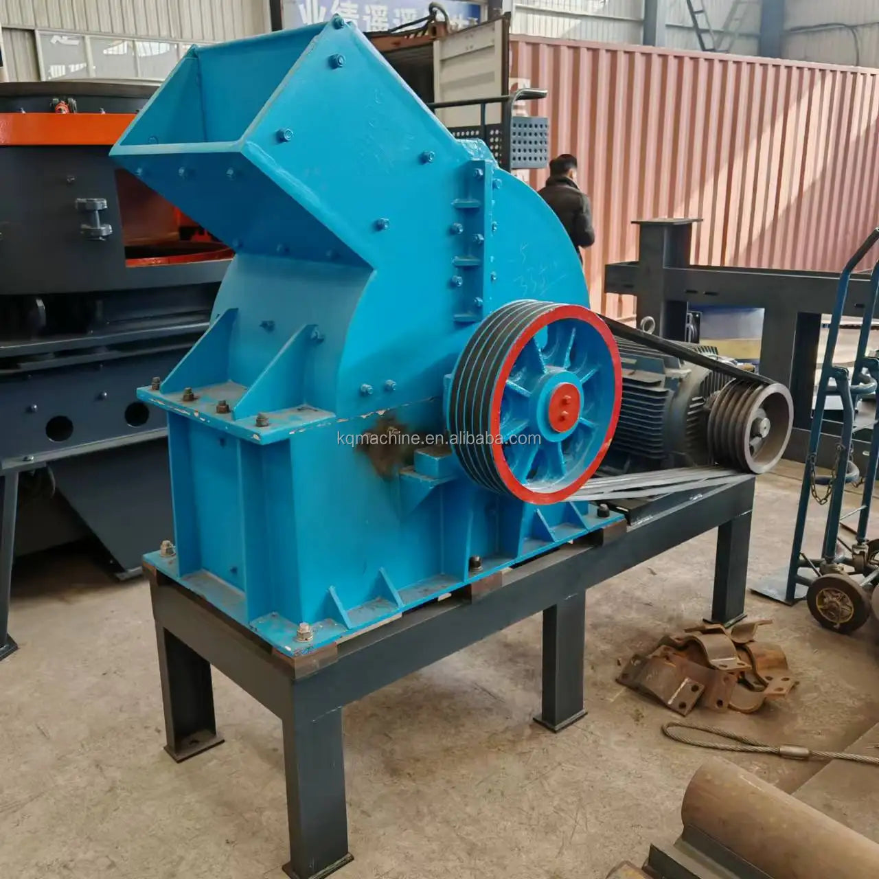 Máy Nghiền Búa Mini KQ 10 Tấn Giờ Nghiền Đá Bê Tông Đa Năng
