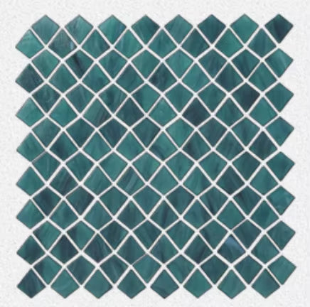 Gạch ốp tường nghệ thuật mosaic kính hình dạng không đều nội thất cho ốp bếp