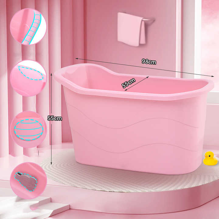 Xô gấp phòng tắm không thể gấp gọn Bồn tắm nhựa dành cho người lớn Bồn – Daisan Store