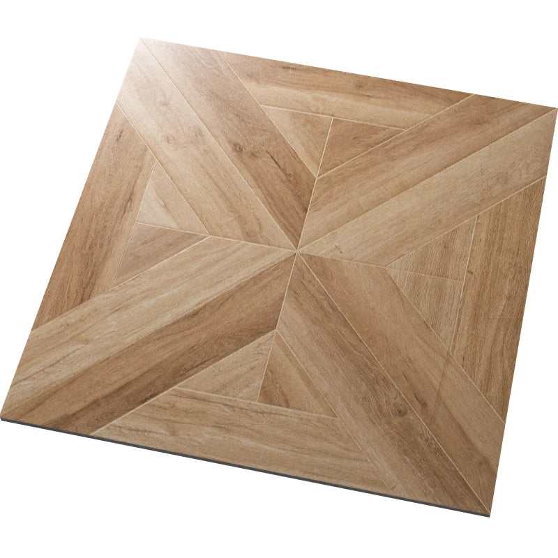 Gạch Lát Sàn Gỗ Sồi Bộ Sưu Tập Erzi Gỗ Dán Keo FX-5K01 500x500mm Mờ Gạch Lát Sàn Gỗ Gốm Sứ Porcelain