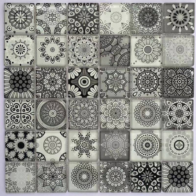 Gạch Mosaic Thủy Tinh Hồ Bơi OEM Giá Cạnh Tranh Ưu Đãi