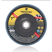 Đĩa mài Pegatec 7&quot; 180x22mm, Đĩa mài nhôm oxit, Đĩa đánh bóng hiệu suất cao cho thép