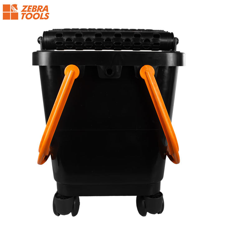 Bộ vệ sinh mạch vữa chịu lực 24L với con lăn kép & miếng bọt biển lưới để chăm sóc gạch
