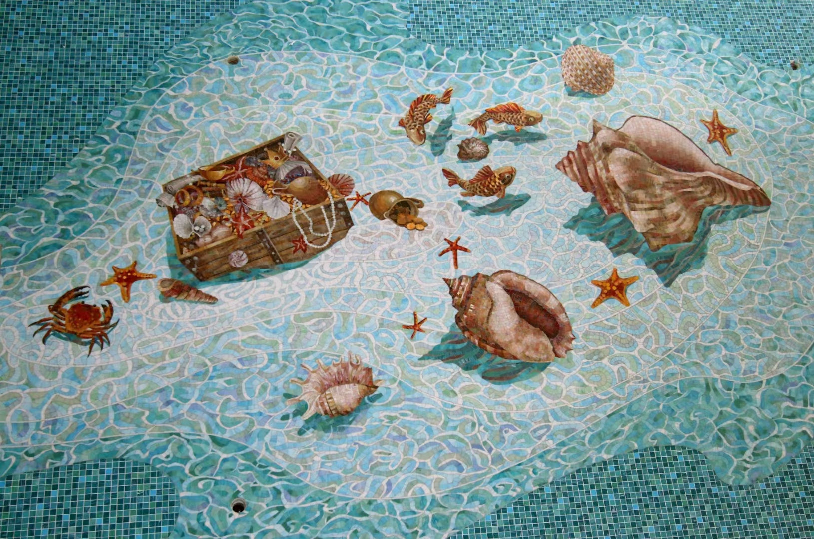 Tranh khảm kính xa xỉ tùy chỉnh, họa tiết ngựa hiện đại