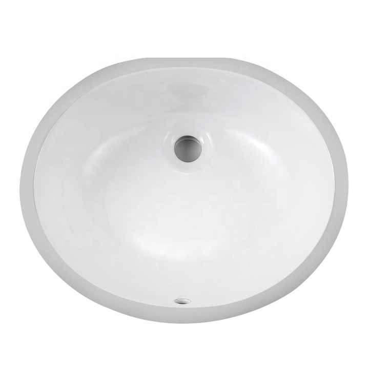 Factory Price Ceramic Sink for Bathroom Undermount Sink Basin