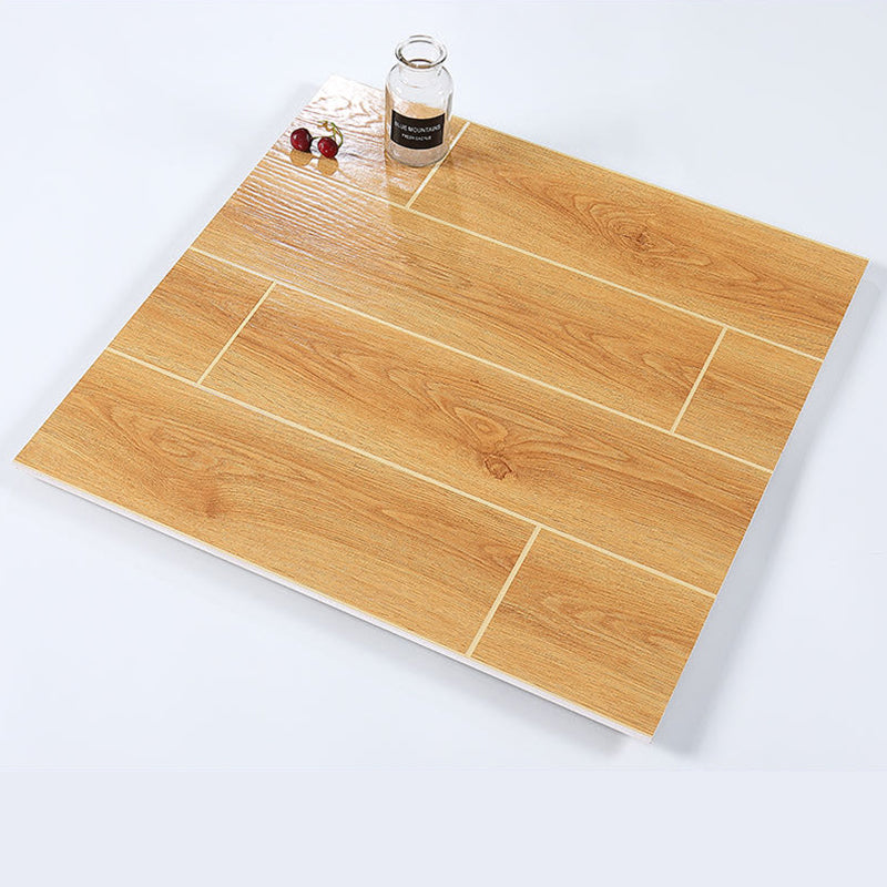 Gạch lát sàn 600x600mm vân đá cẩm thạch nâu đậm, tấm dán tự dính chống thấm nước vân gỗ trang trí cho phòng ngủ, bếp, tường