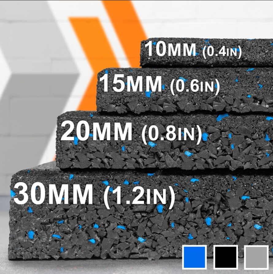 Sàn Cao Su EPDM Chống Trượt Cho Phòng Gym