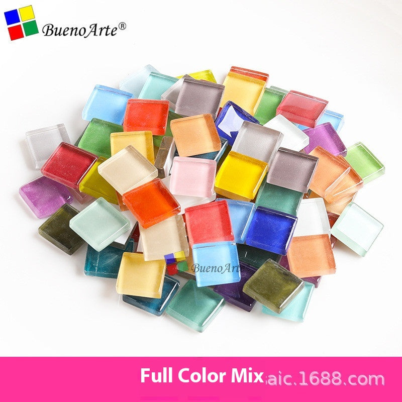 Gạch Mosaic Kính Pha Lê 1.5cm Hiện Đại