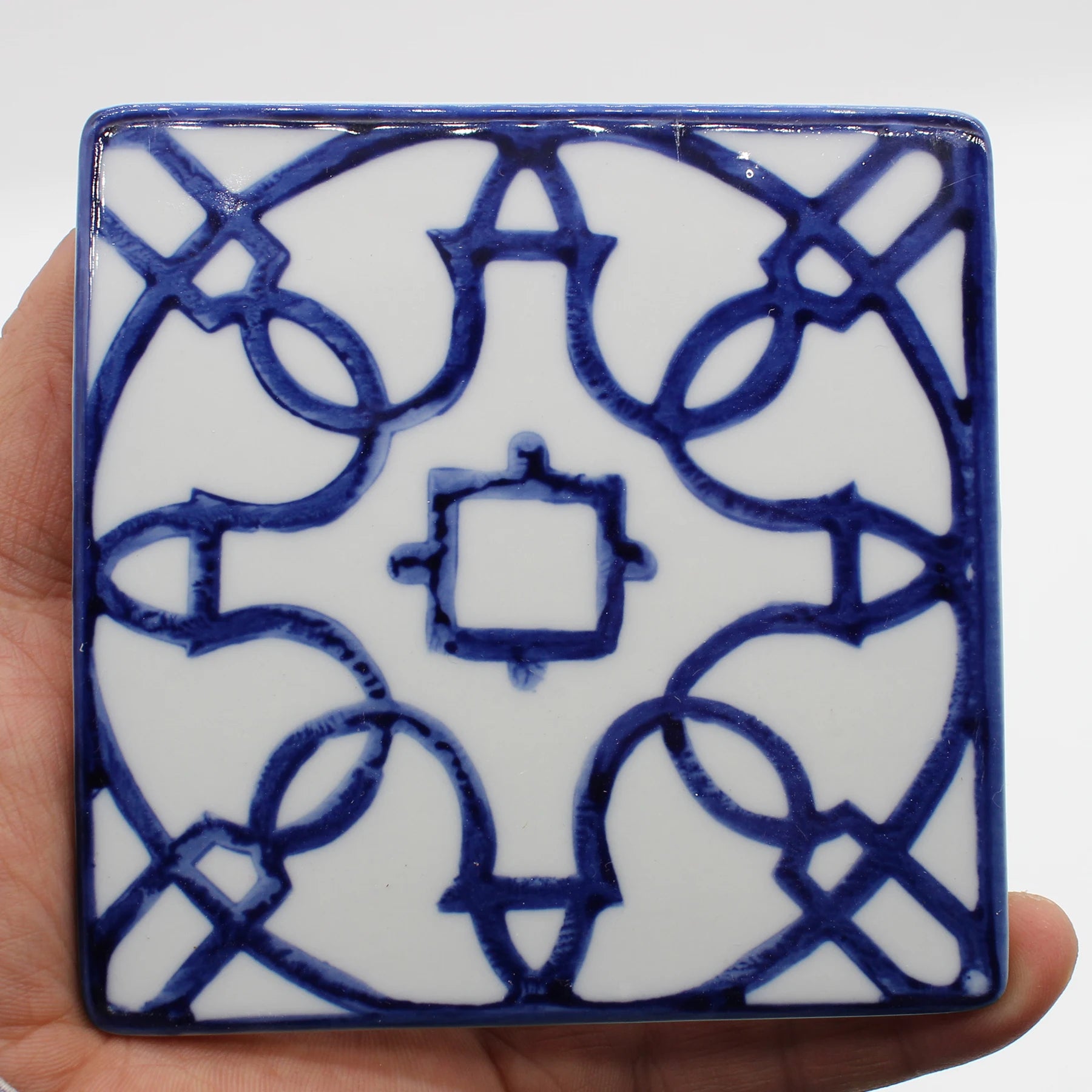 Gạch Men Trang Trí Xanh Trắng - Sắc Màu Ngôi Nhà