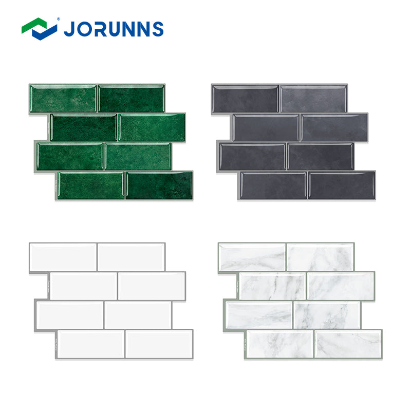 Tường 3D PET Trắng - Gạch Nghệ Thuật Chống Thấm