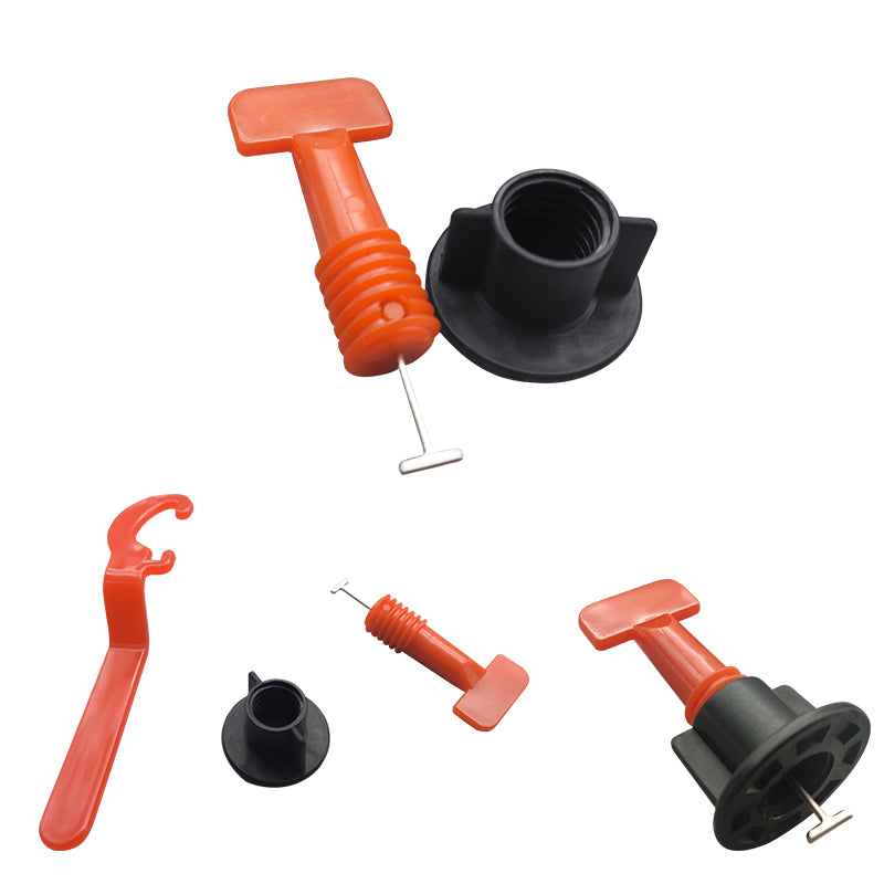 Bộ dụng cụ cân bằng gạch lát nền gốm sứ hiện đại, 50 chi tiết, có thể tái sử dụng (Khuyến mãi)