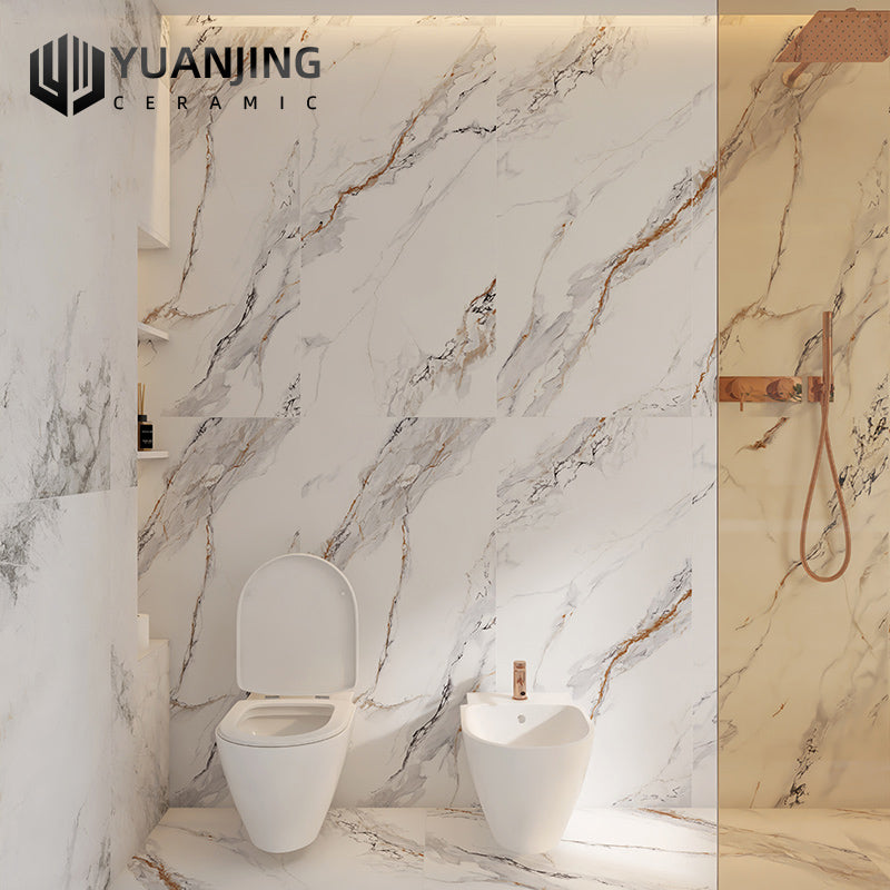 Gạch vân đá cẩm thạch bóng mềm như nhung 600x1200 Gạch ốp tường phòng khách ban công nhà bếp phòng tắm Gạch đá cao cấp