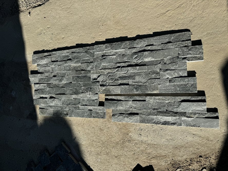 Tấm ốp tường đá phiến xanh phong cách Châu Âu, đá tự nhiên kháng axit, chống xói mòn, dùng trang trí ngoại thất