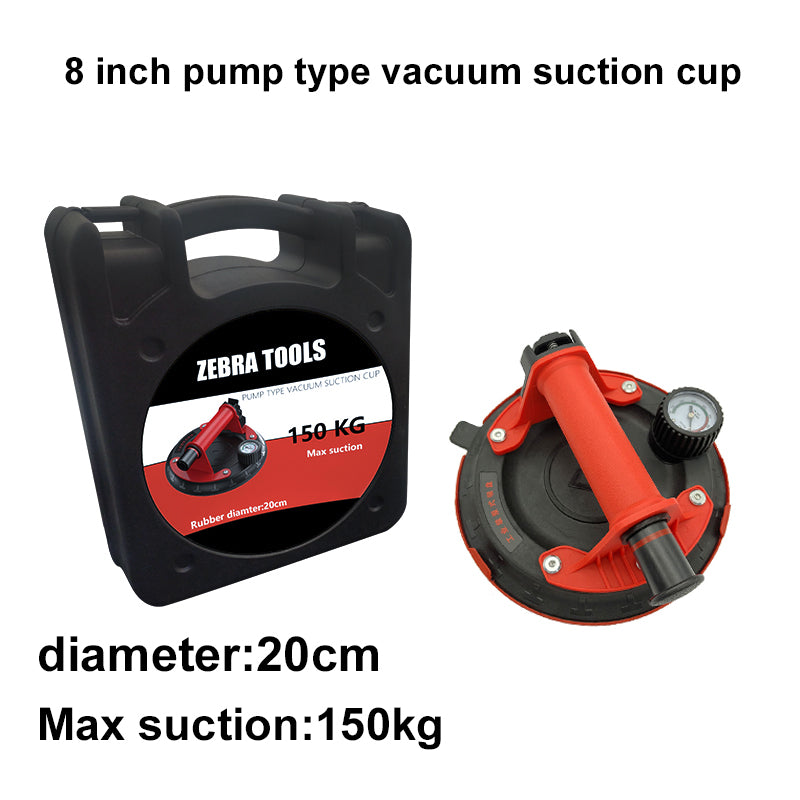 Đế hút chân không tự chế mạnh mẽ 8 inch hỗ trợ OEM/DOM để di chuyển và đặt gạch ceramic & kính khổ lớn