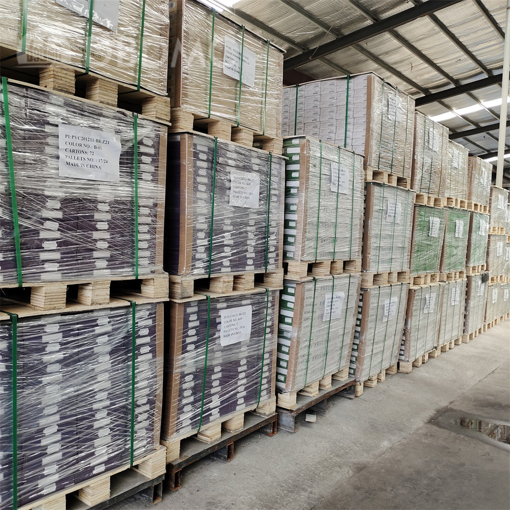 DBDMC Sàn nhựa Vinyl PVC lát khô dạng tấm dán keo chống thấm nước tùy chỉnh từ nhà máy Trung Quốc