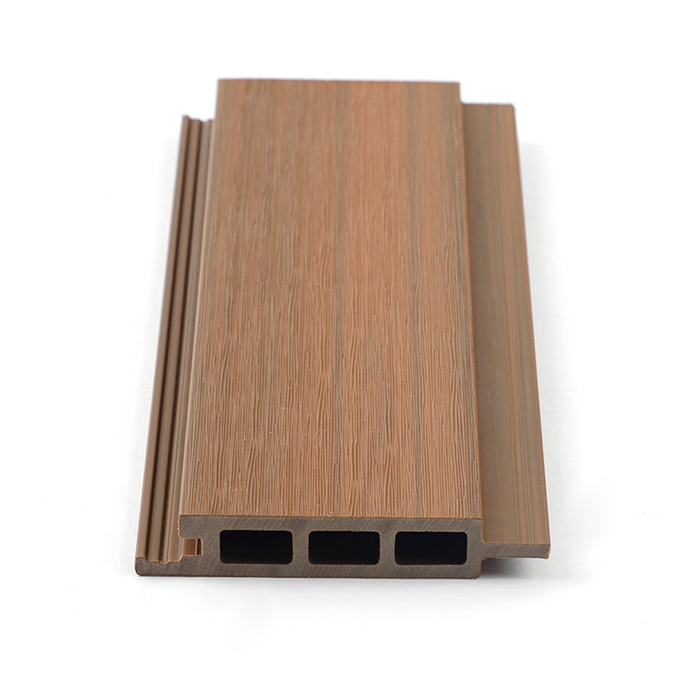 Sàn gỗ nhựa composite ngoài trời vân gỗ dập nổi 3D ghép nối tùy chỉnh