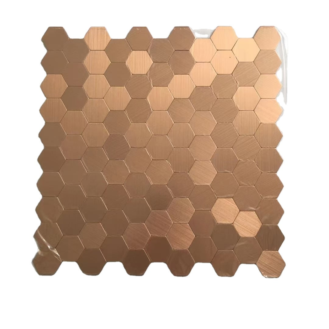 Mosaic Vuông Kính Trang Trí Họa Tiết Chất Lượng Cao Ốp Tường