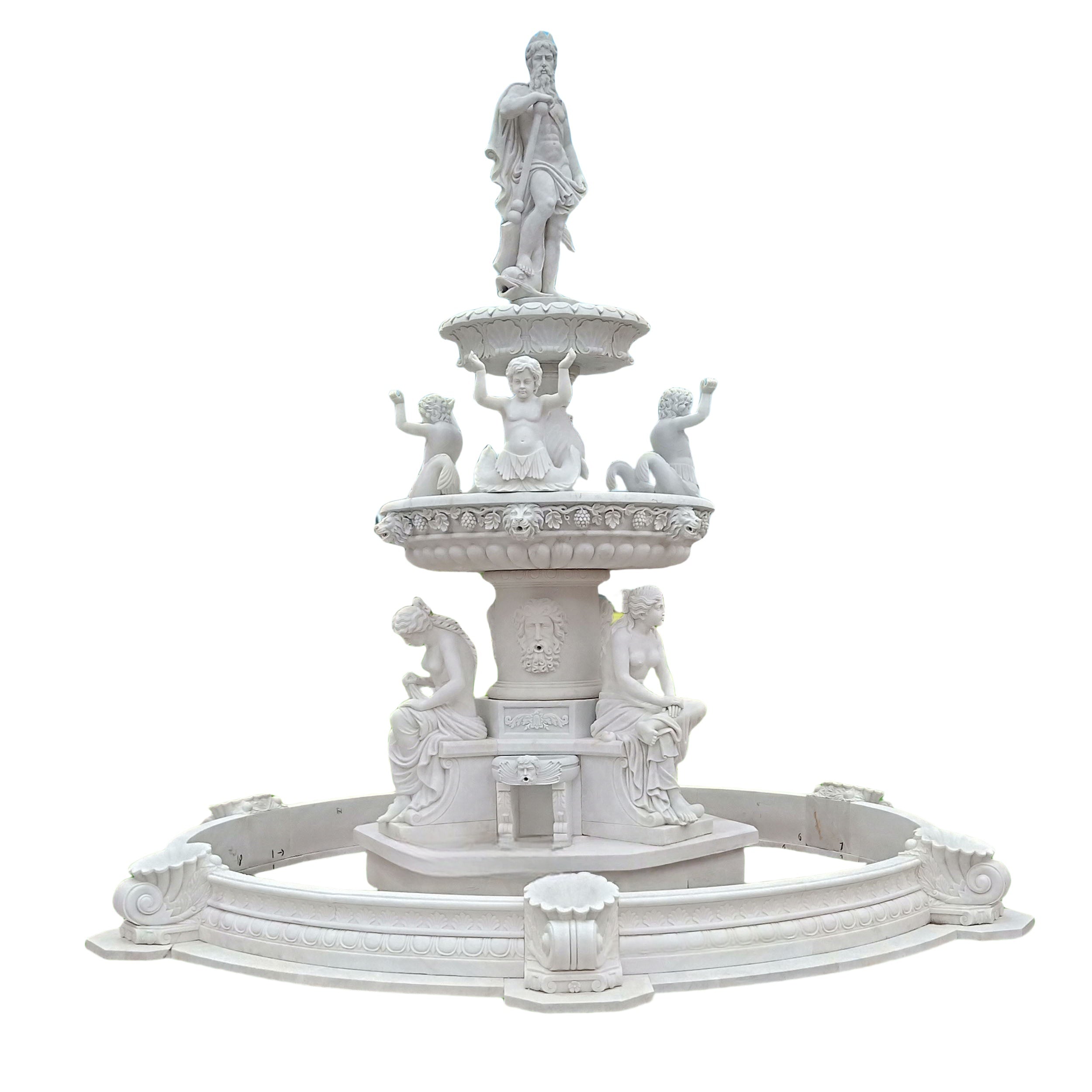 Tượng Phật động vật bằng đá granite làm máy, trang trí ngoài trời