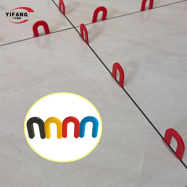 Miếng chêm nhựa PE hình chữ U, hệ thống cân bằng gạch thiết kế công nghiệp