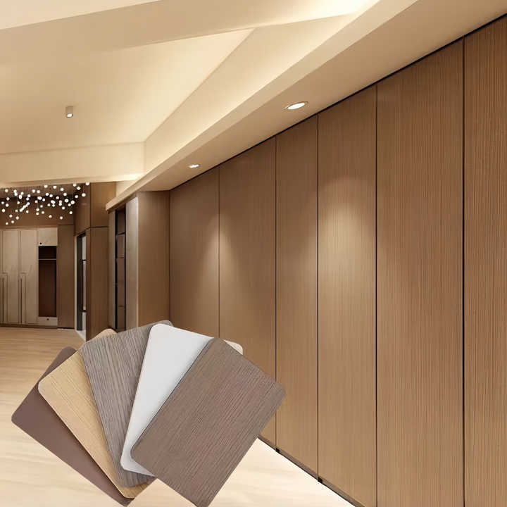 Tấm pha lê carbon PVC chuyên nghiệp hiện đại Damask chống cháy gỗ nguy – Daisan Store
