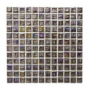 Gạch mosaic thủy tinh trong nhà và ngoài trời Fantasy Purple Pebble