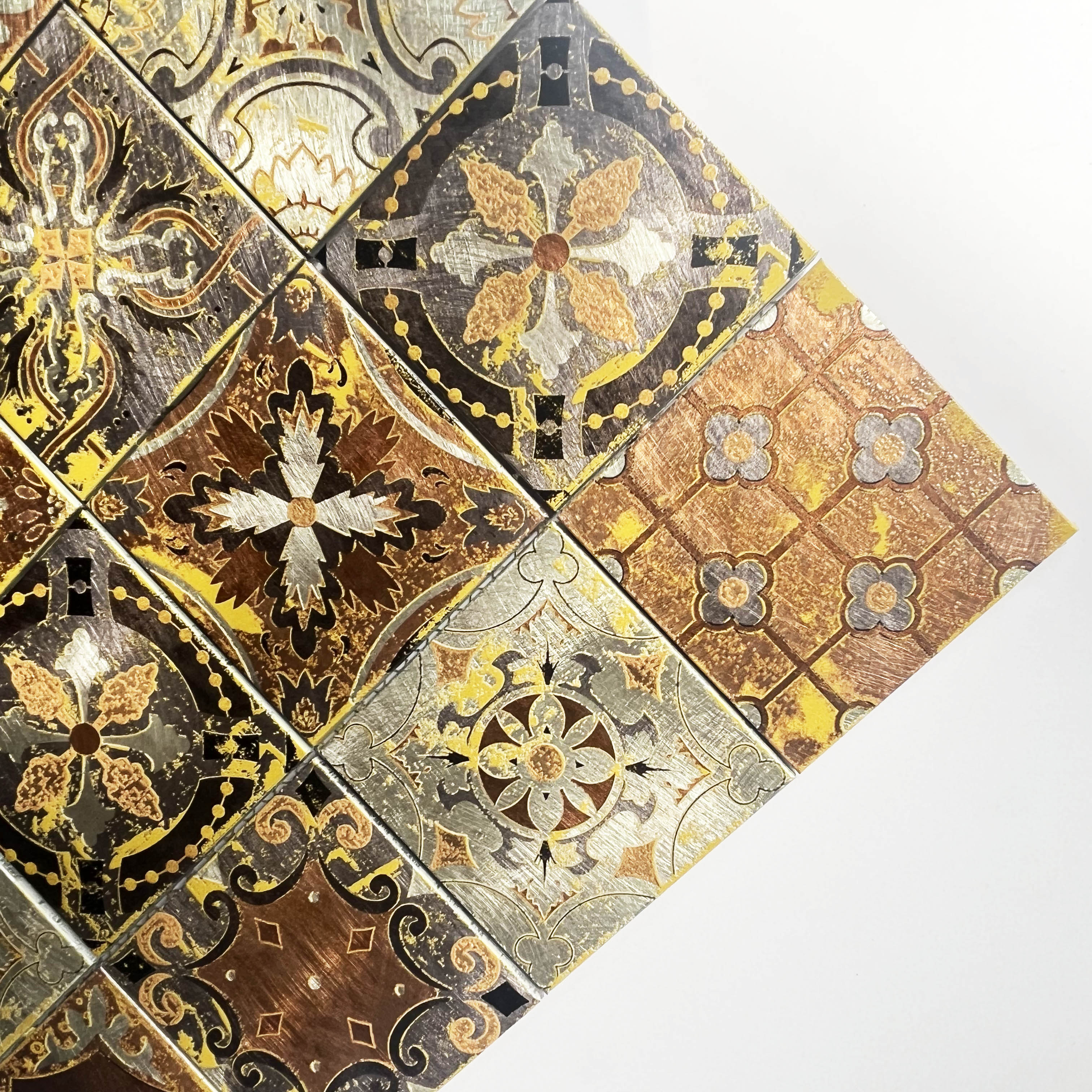 Gạch Mosaic Zellige Nghệ Thuật Mosaic Tùy Chỉnh In Phun 3D
