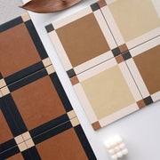 Gạch lát sàn chống trượt 200x200mm màu Be phong cách Retro họa tiết Caramel cho Bếp, Phòng tắm, Ban công, Thương mại