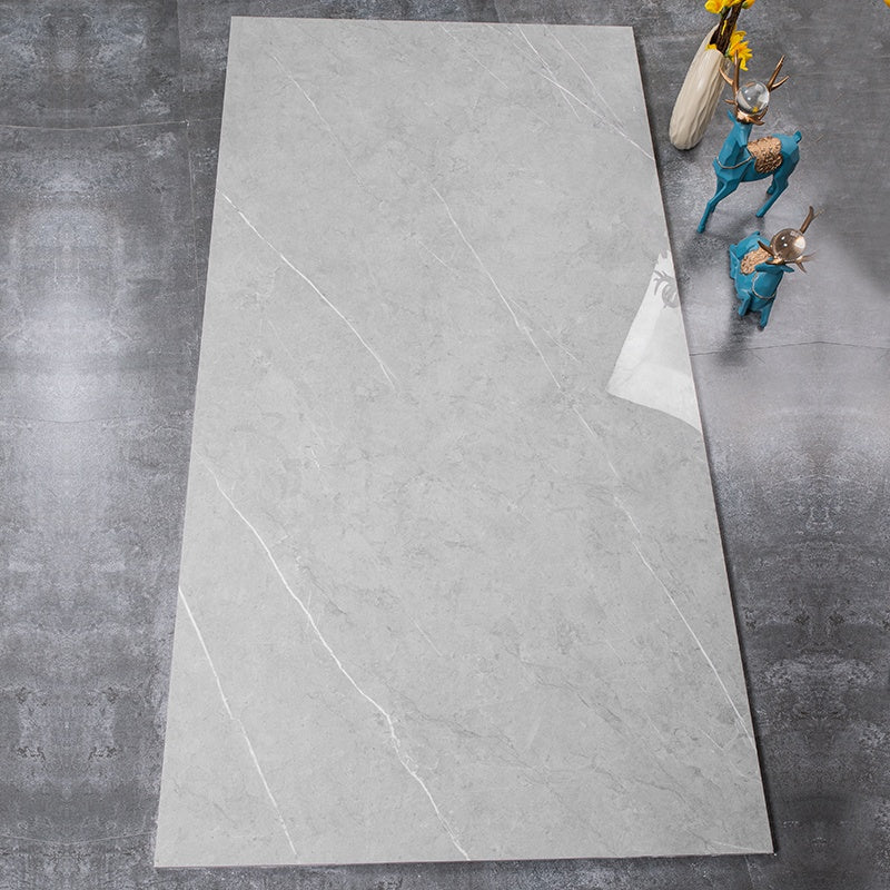 Gạch Tấm Đá Cẩm Thạch Đồng Chất Kích Thước Lớn Sứ Xám Finish Sang Trọng Foshan 750x1500mm, Gạch Ốp Lát Sàn & Tường Trắng Bóng 750x1500mm