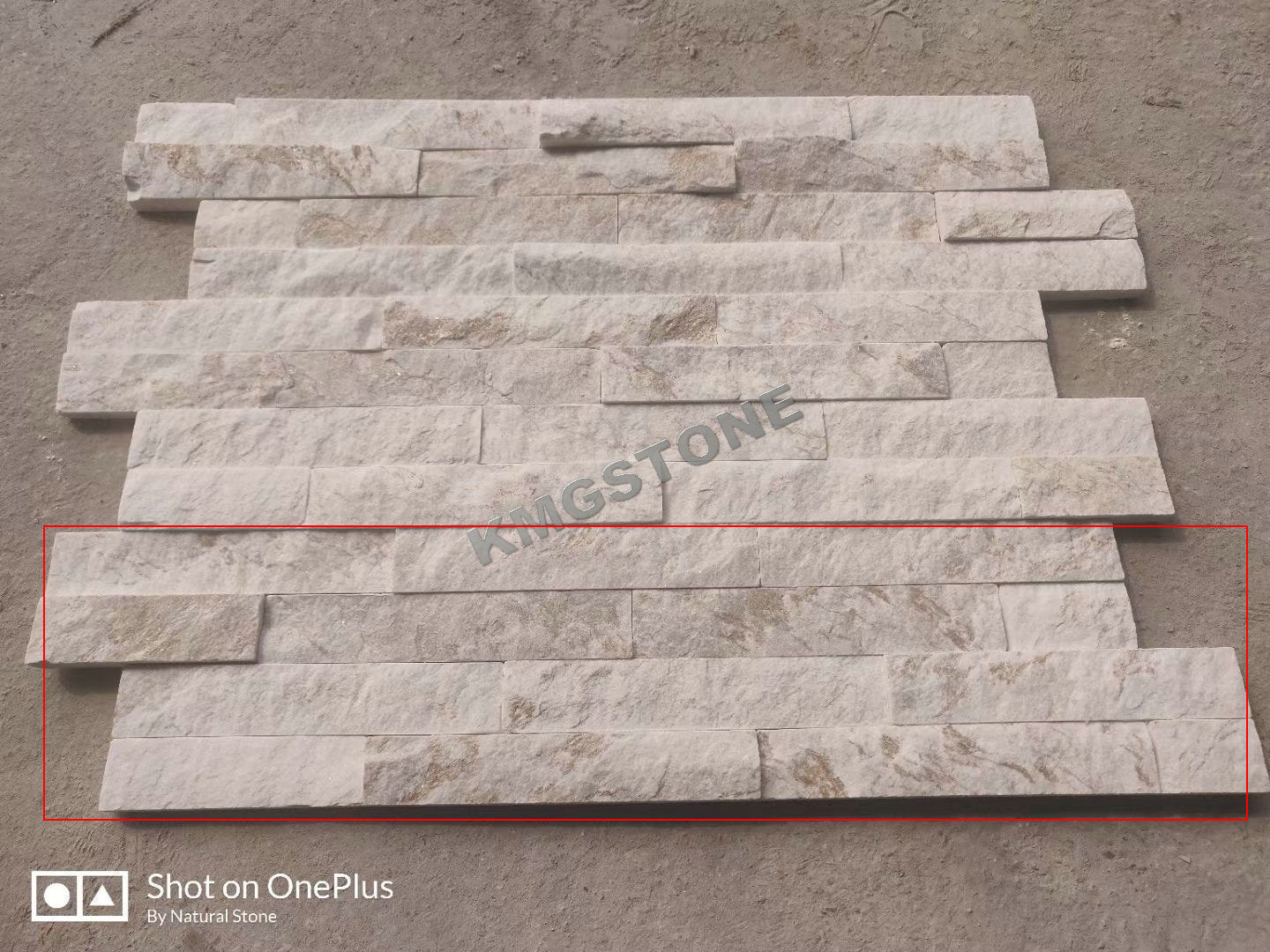 Tấm Đá Văn Hóa Đá Phiến Tự Nhiên Trắng Hoàng Gia Sang Trọng Ốp Tường Ngoại Thất Biệt Thự, Khách Sạn