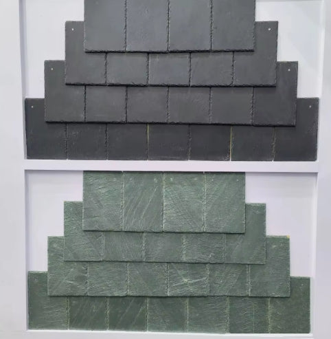 Ngói Lợp Mái Đá Phiến Đen Tự Nhiên Phong Cách Hiện Đại với Các Đặc Tính Chống Thấm Nước và Chịu Nhiệt Độ Cao Có Thể Tùy Chỉnh, Dành Cho Sử Dụng Ngoài Trời