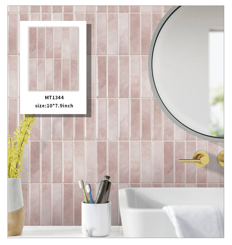 Jorunns Giấy dán tường 3D, Mosaic tự dán, Gạch ốp tường văn phòng, Gạch dán bóc và dán, Gạch dán tường bám dính vượt trội cho nhà bếp.