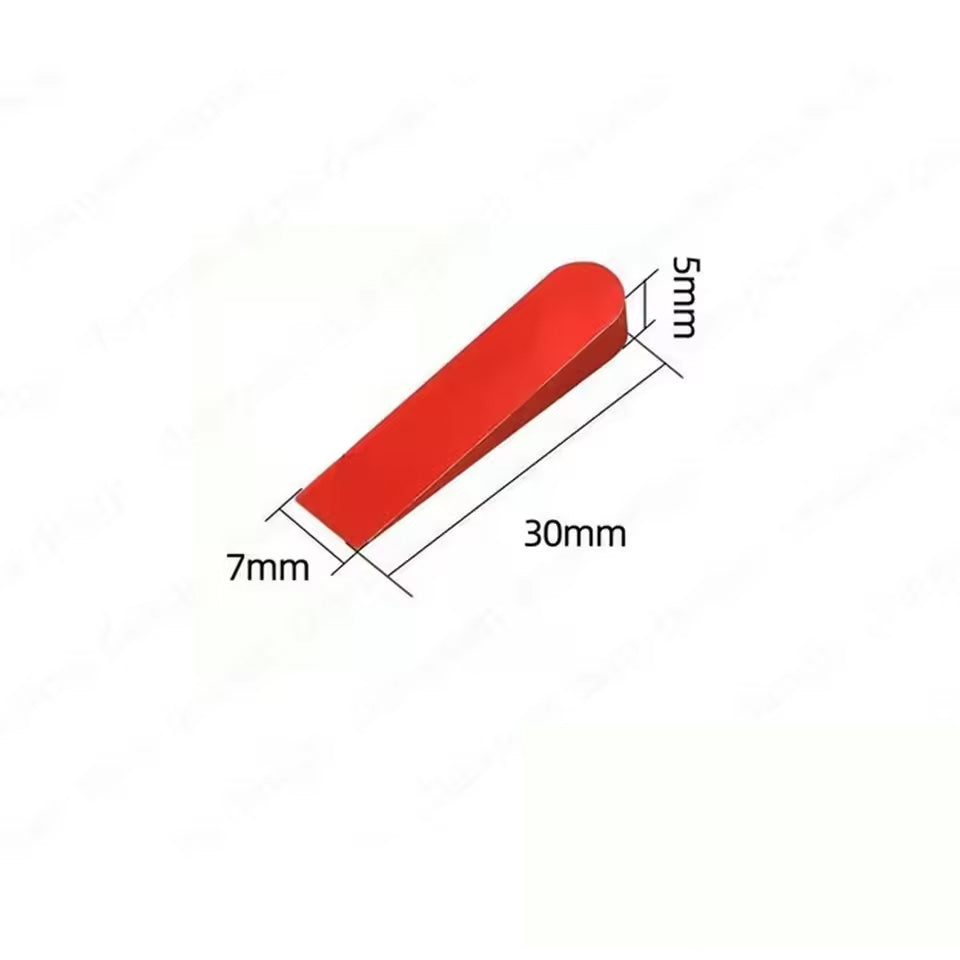 Phụ kiện gạch 5mm, Miếng chêm nhựa nhỏ, Khóa cân bằng gạch và miếng chêm