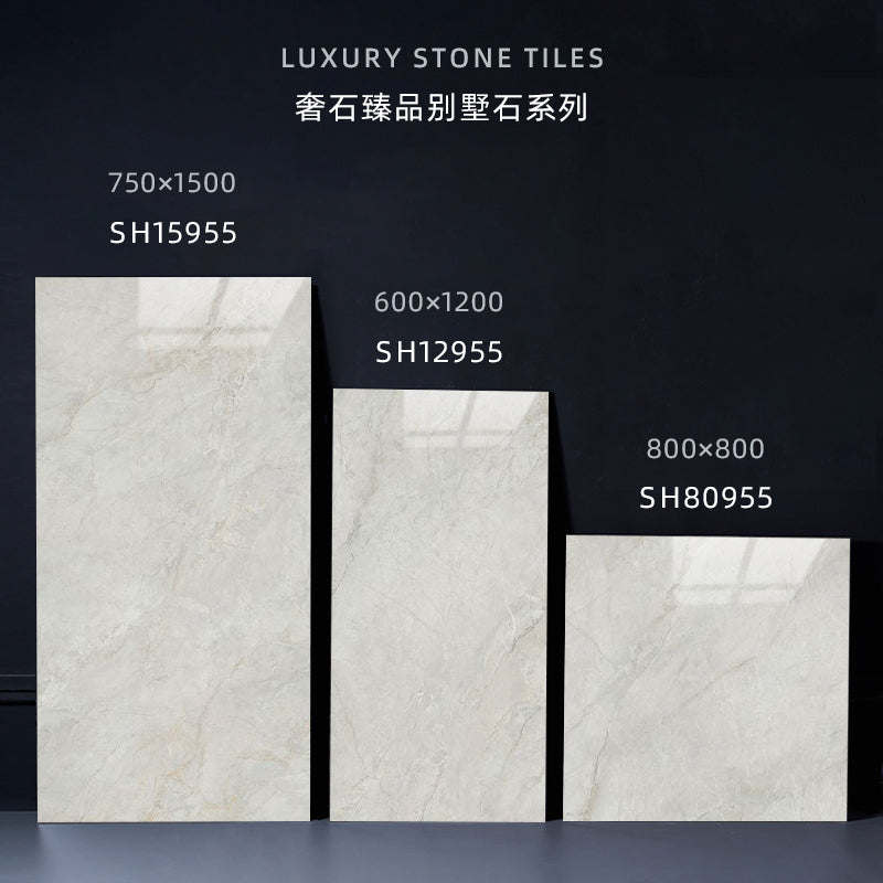 Gạch Lát Sàn Và Ốp Tường Trong Nhà 600x1200mm Gạch Sứ Bóng Kính Toàn Phần